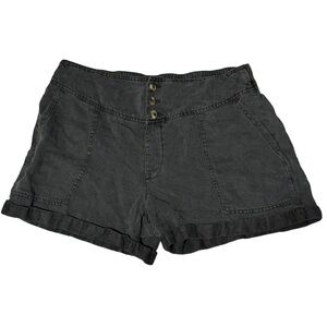Aerie High Waist Charcoal Shorts